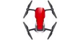 Квадрокоптер DJI MAVIC AIR (EU) Flame Red, Красный вид сверху