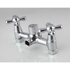 Смеситель для ванны, Frap, с кран-буксой, хром, F2225