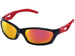 Очки поляризационные WFT Penzill POLARIZED BLACK/RED/GOLD линзы красные