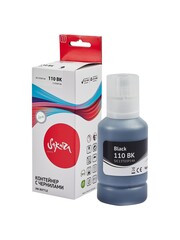 Контейнер с чернилами Sakura C13T03P14A (110 BK) для Epson EcoTank ET-M1100, M1120, M1140, M1170, M1180, M21210, M2140, M2170, M3140, M3170, M3180, черный, пигментный тип, 140 мл., 6000 к.