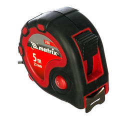 Рулетка 5м*25мм двухкомпон. корпус, 3 фиксации ленты Status 3 fixations MATRIX в интернет-магазине ЯрТехника