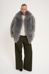 ЭКО-шуба, Delta серая