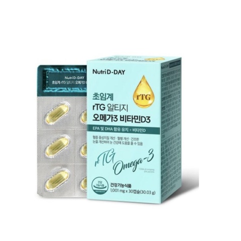 Nutri D-day supercritical rTG OMEGA3 Vitamin D3