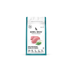 Сухой корм для собак мелких пород с индейкой, рисом, розмарином BOWL WOW 2кг