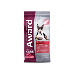 Сухой корм AWARD SPECIAL CARE Sensitive Digestion для взрослых собак всех пород с чувствительным пищеварением со свежим мясом ягненка 12кг