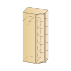 Шкаф угловой Карина ШК-1017
