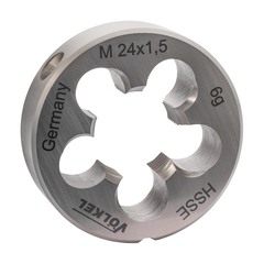 Плашка М24х1,5 DINEN22568 HSSE 6g 55х16мм Volkel 56604
