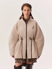 Парка MAGIC FLOWERS бежевого цвета