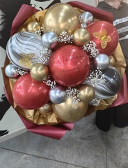 Вау букет в красной гамме, размер М