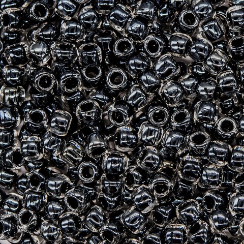 Японский бисер TOHO Round 8/0 (№344), окрашенный изнутри прозрачный