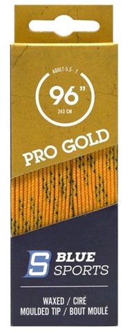 Шнурки с пропиткой BLUESPORTS PRO GOLD HEAVY WAXED 96
