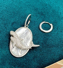 AE10609- Ассиметричные серьги 