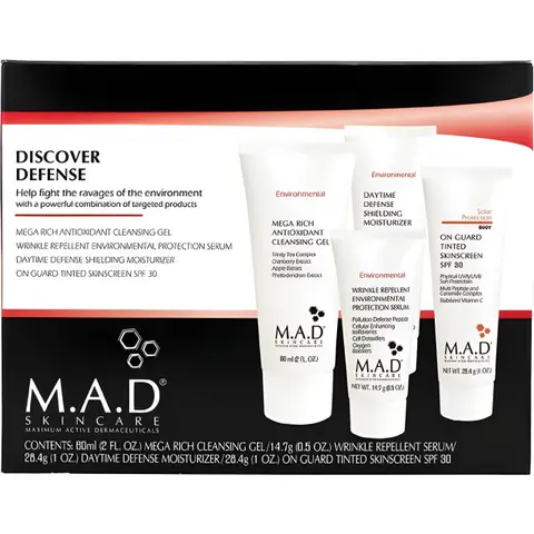 Дорожный набор препаратов для восстановления и защиты кожи 4 шт.| Environmental Discovery Kit