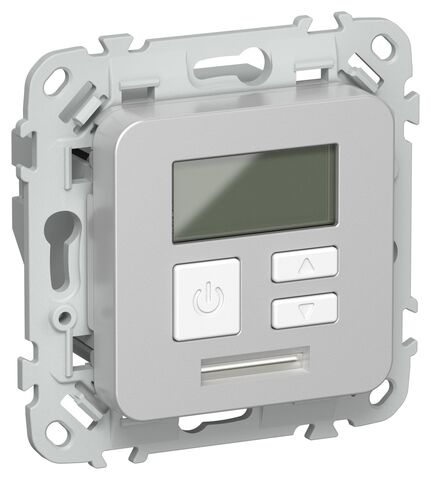 FLITE Термостат электр. с дисплеем 16А Т-ФлА ал. IEK