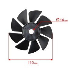 Крыльчатка якоря QUATTRO ELEMENTI Pacific-24 с левой стороны (770-216-002)