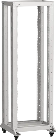 ITK LINEA F Стойка 2-рамная на рол. 42U 600х600мм серая