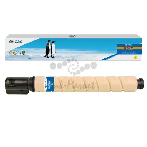 Тонер картридж G&G для Canon iR ADVANCE C3020, C3320, C3320F, C3320L, C3325, C3330, C3520, C3520i, C3525, C3525i, C3530, C3530i yellow with chip 19 000 pages C-EXV49 Y 8527B002