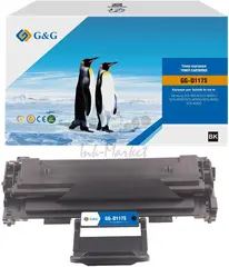Совместимый лазерный картридж G&G GG-D117S (MLT-D117S) для Samsung SCX-4650f, SCX-4650n, SCX-4655f, SCX-4650fn, SCX-4650, SCX-4652F, 2500 стр., черный