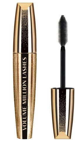 L'OREAL Тушь Volume Millions Lashes для ресниц черная (золотая) LIMITED