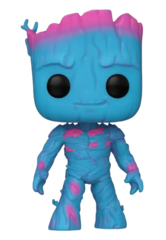 Фигурка Funko POP! Bobble Marvel Guardians Of The Galaxy 3 Groot (BLKLT) (Exc) 10"