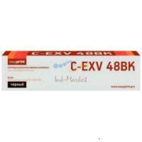 Лазерный картридж EasyPrint LC-EXV48BK для Canon iR C1325iF/1335iF (16500 стр.) черный