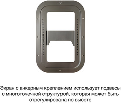 Экран на раме Cactus 127x224см Alr Expert CS-PSALRE-224X127-WM 16:9 настенный натяжной черный