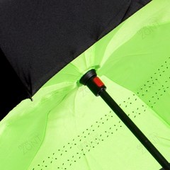 Зонт обратного сложения салатовый механический