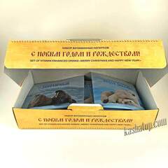 Подарочный набор напитков 'С Новым Годом и Рождеством!' 'Гелиос', 250г