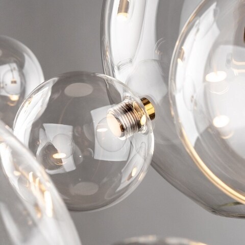 Люстра Balls Circular 14 Bubbles Gold D40