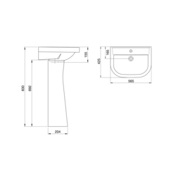 УМЫВАЛЬНИК SANTERI PRO
