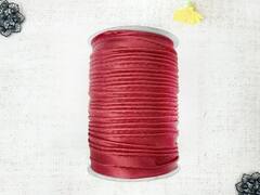 Кант атласный, ш. 1,3 см/кант 3 мм, тёмный красный