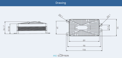 ESC регулятор мотора T-Motor AT 195A 14S