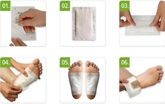 Как применять пластырь Foot Patch Deep Cleansing
