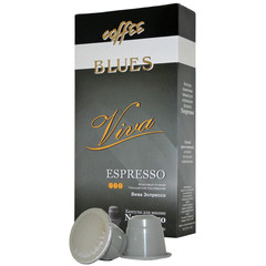 Капсулы для кофемашин Blues Viva (10 штук в упаковке)