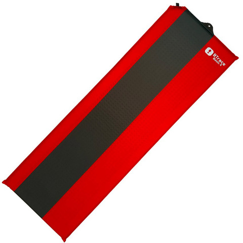 Картинка коврик самонадувающийся Btrace Basic 4 Красный/Серый - 1