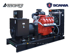Дизельный генератор Азимут АД-400С-Т400-1РМ22 Sсania