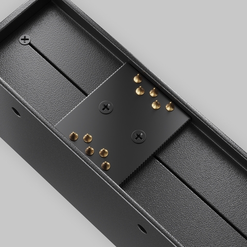 Трековый светодиодный светильник Maytoni Points TR128B-24W4K-M-B