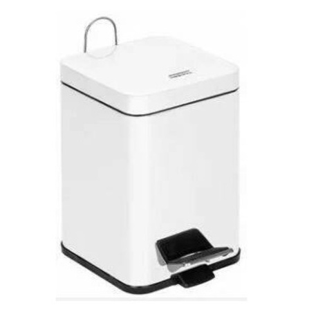 Mediclinics PP1214 Ведро для мусора 12л., с педалью белый