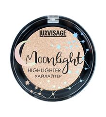 LuxVisage Хайлайтер компактный Moonlight т. 02 Beige Glow 4г