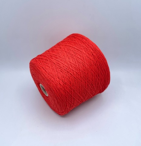Pecci Filati (пр.Италия), art- Tenero, 3/15  500м/100гр, 45% Альпака, 40% Шерсть, 15% Полиамид ,цвет -Красный коралл(333/54), арт-32881