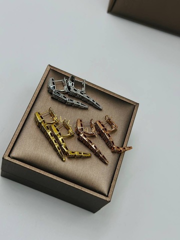 Серьги змея BVL VGOLD
