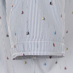 Рубашка Casamoda Comfort Fit 923858000-100 с принтом короткий рукав