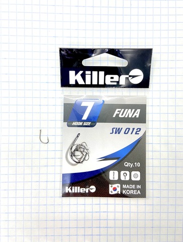 Крючок KILLER FUNA № 7 продажа от 10 шт.