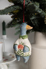 Керамическая елочная игрушка 