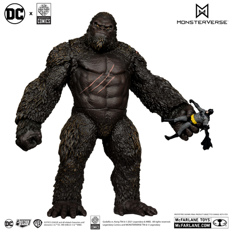 Фигурки набор Бэтмен против Конга Justice League vs. Godzilla vs. Kong