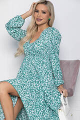 Платье Трепетное чувство (бирюзовый жемчуг) П10665 LT Collection