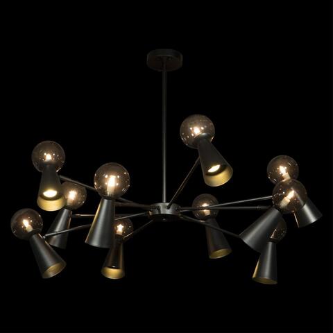Люстра на штанге Loft It Halley 10046/10 Black