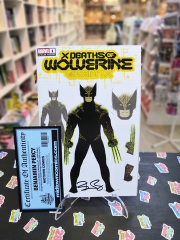 X Deaths Of Wolverine #1 (Cover B) (с автографом Benjamin Percy)