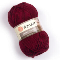 Пряжа Shetland Chunky. Цвет: Бордовый. Артикул: 623