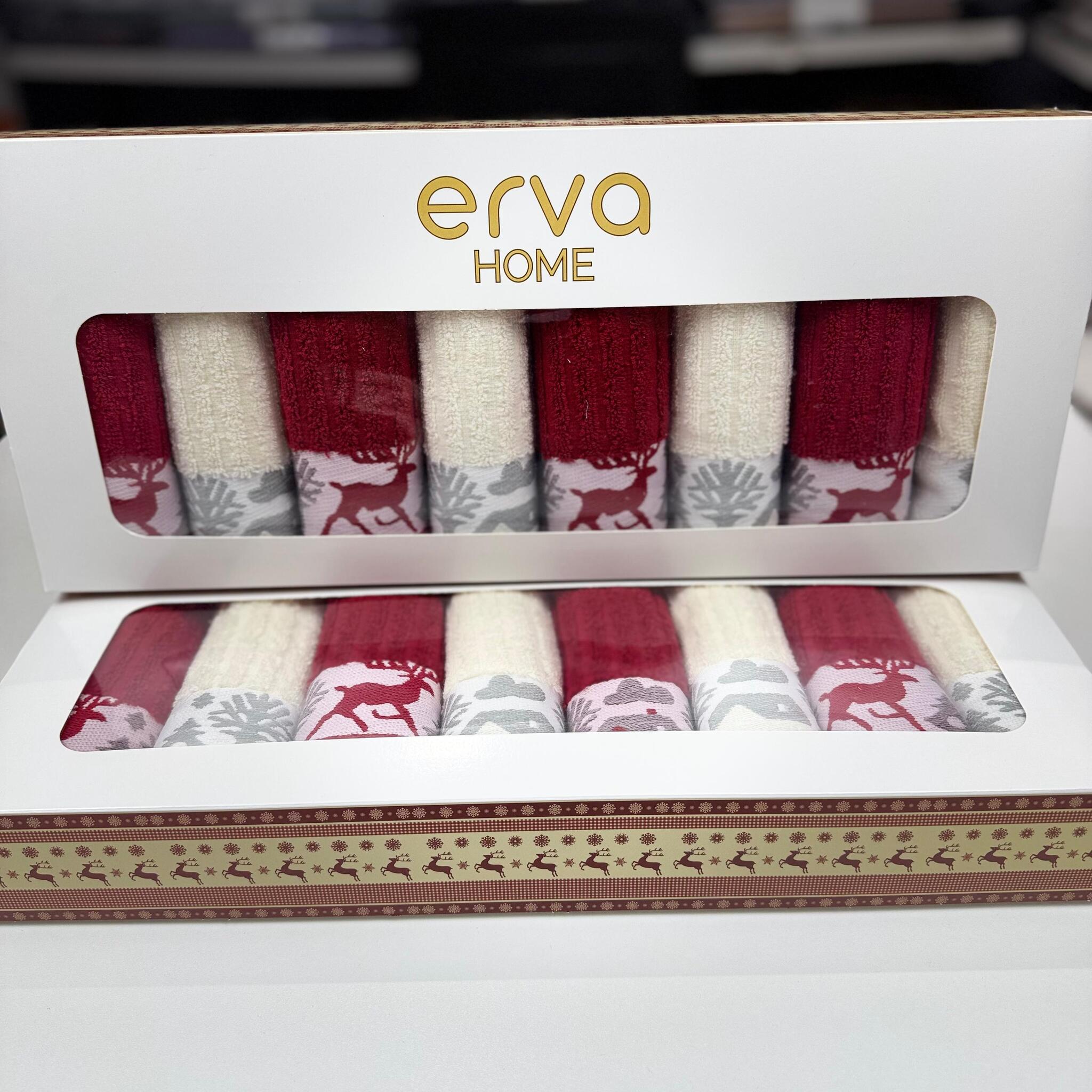 Набор полотенец Erva Кухонные 40х60 новогодние